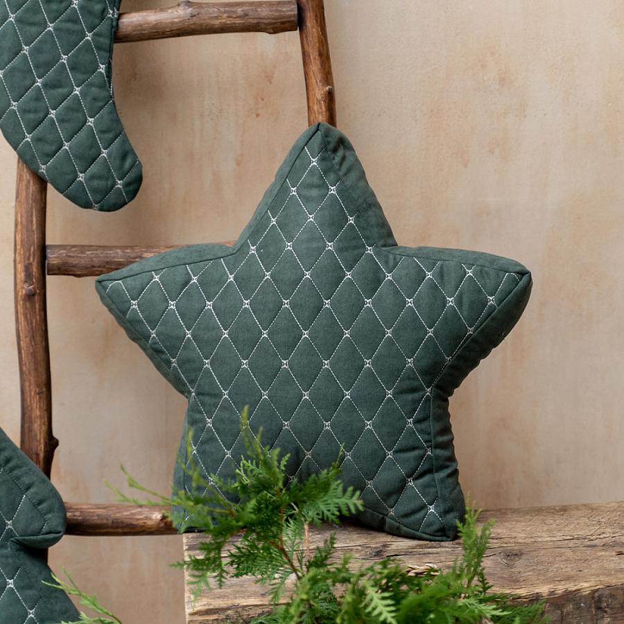 Декоративная подушка "Эстрелла" Зеленый