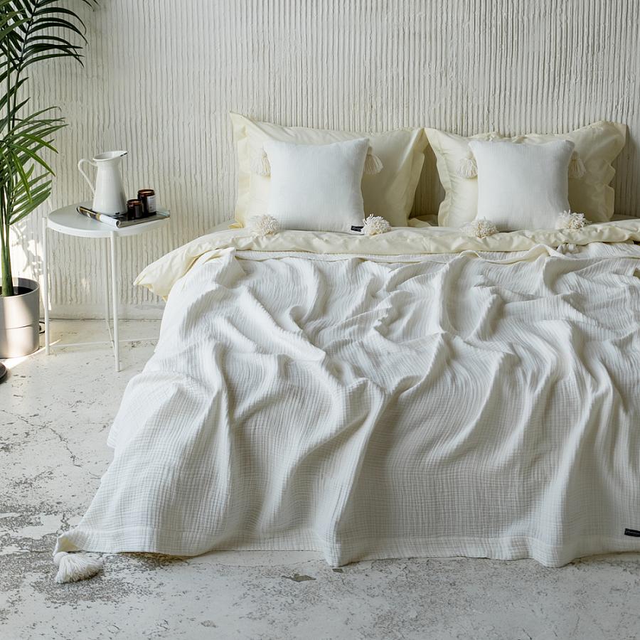 Покрывало "Шифу" Сливочный