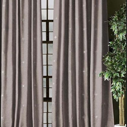 Комплект штор "Бэлли" Серый