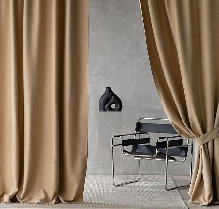 Комплект штор с подхватами "Вандер" Бежевый