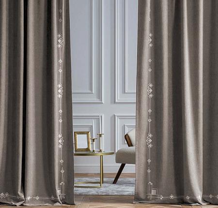 Комплект штор "Бриджит" Серый
