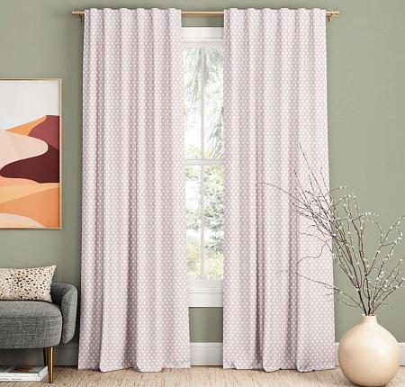 Комплект штор "Хинди" Розовый