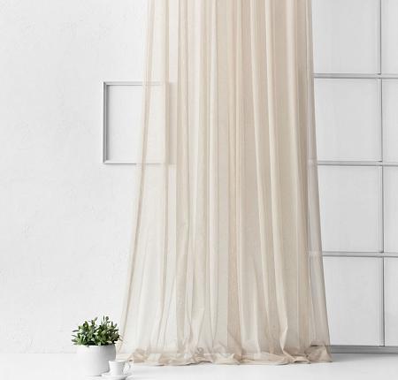 Портьера "Грик" Серо-бежевый