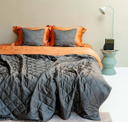 Покрывало с наволочками "Киа" Серый