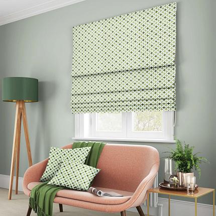 Римская штора "Нэнси" Зеленый