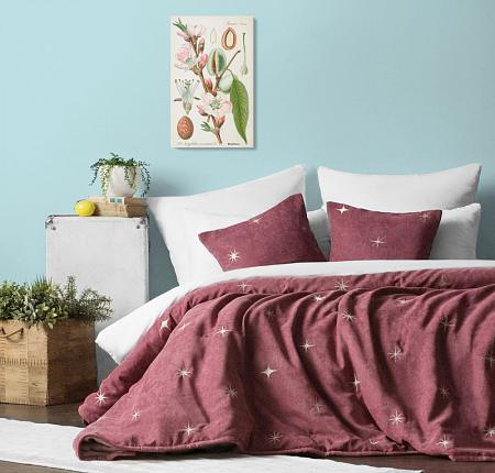 Покрывало с наволочками "Бэлли" Розовый