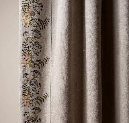 Комплект штор с подхватами "Пауль" Бежевый