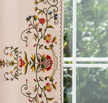 Комплект штор "Лея" Кремовый