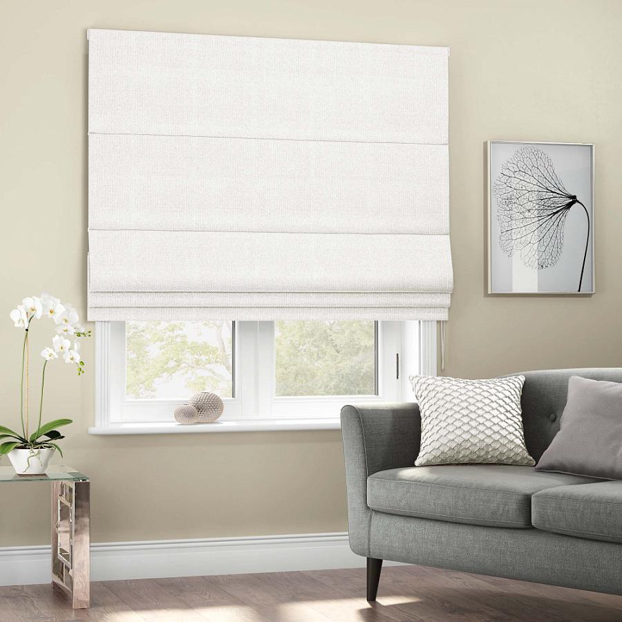 Римская штора "Вандер" Белый