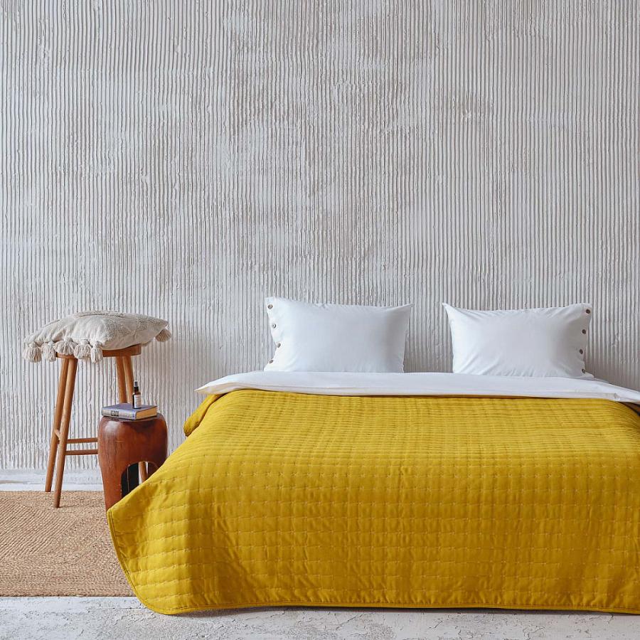 Покрывало "Перси" Желтый