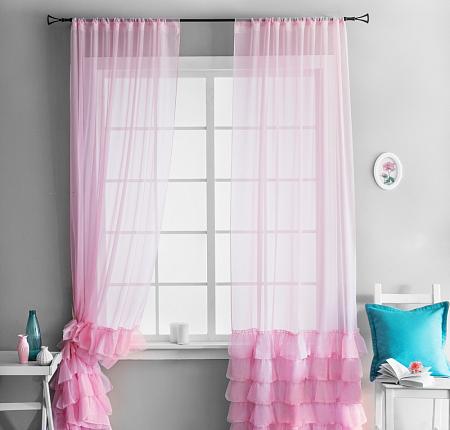 Комплект штор "Ноа" Розовый