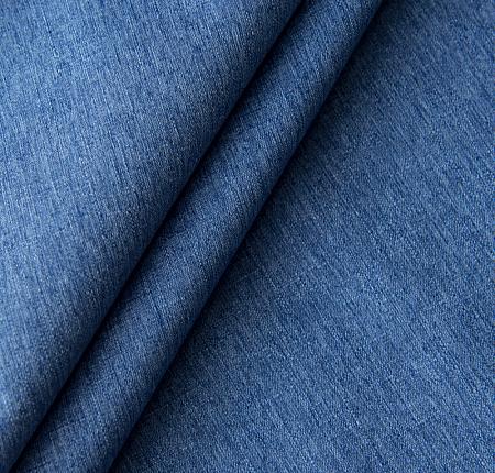 Негорючая декоративная ткань "Эклипсо" Синий