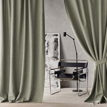 Комплект штор с подхватами "Вандер" Серо-бежевый