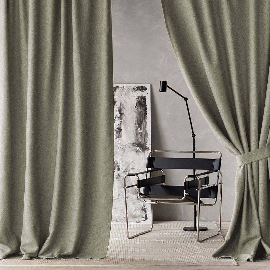 Комплект штор с подхватами "Вандер" Серо-бежевый