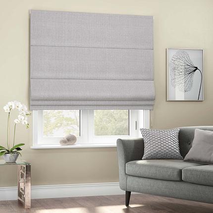 Римская штора "Вандер" Серебристый