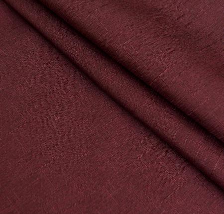 Негорючая декоративная ткань "Эклипсо" Бордовый