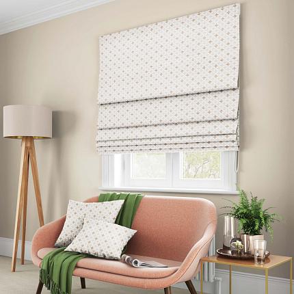 Римская штора "Нэнси" Нежно-розовый