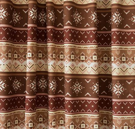 Римская штора "Уолис" Коричневый