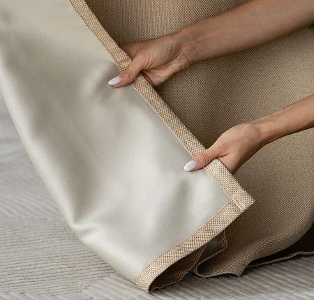 Комплект штор с подхватами "Вандер" Бежевый