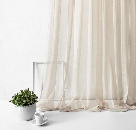 Портьера "Грик" Серо-бежевый