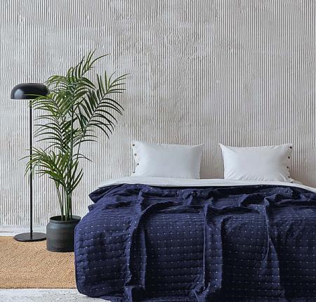 Покрывало "Перси" Синий