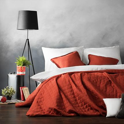 Покрывало с наволочками "Ибица" Терракотовый