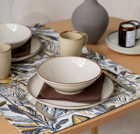 Тарелка суповая "Бейз" Бежевый