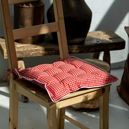 Подушка на стул "Марси" Красный