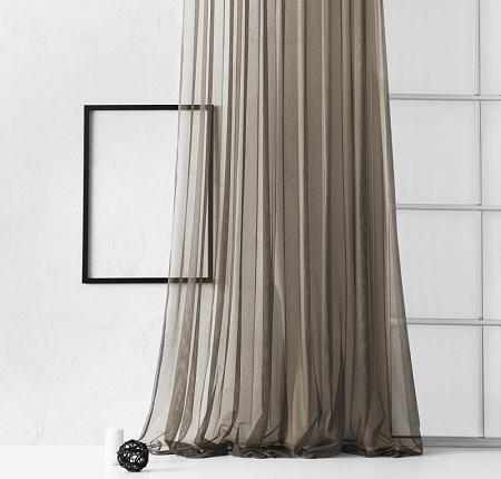 Портьера "Грик" Коричневый