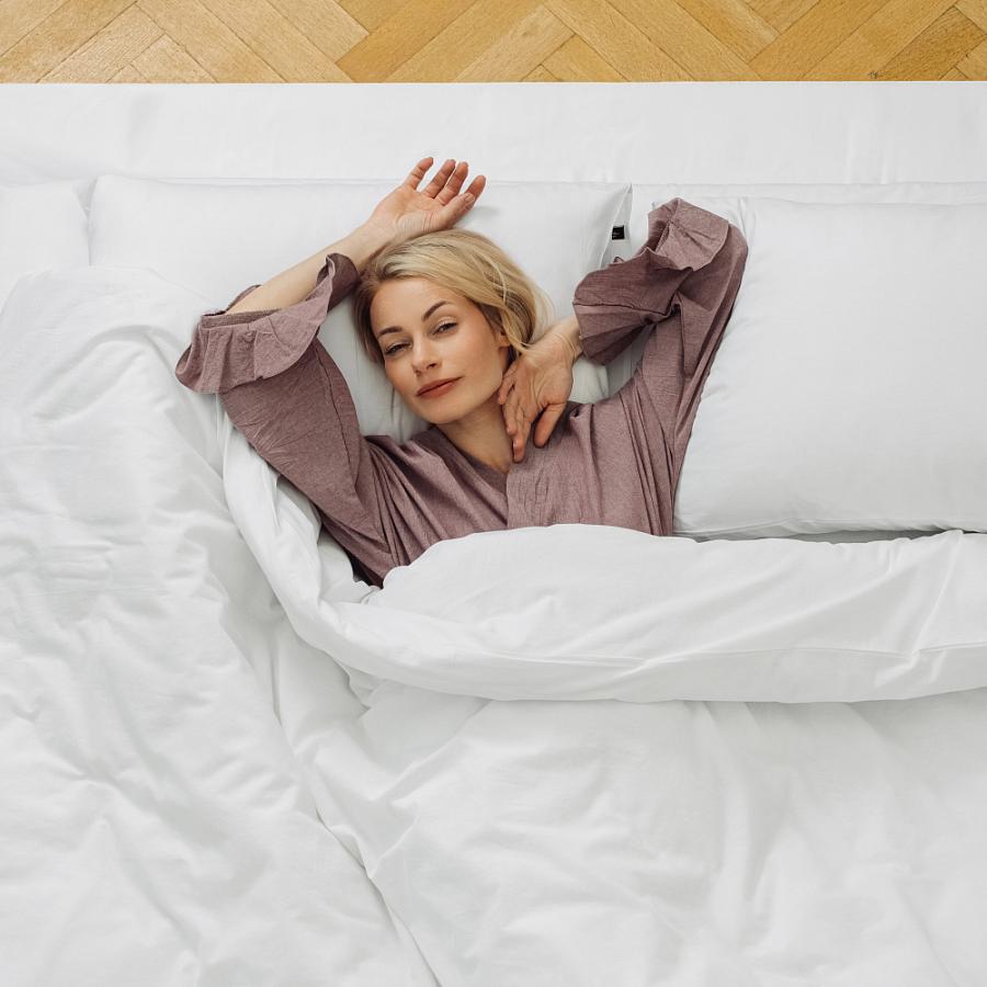 Комплект постельного белья "Куки" Белый