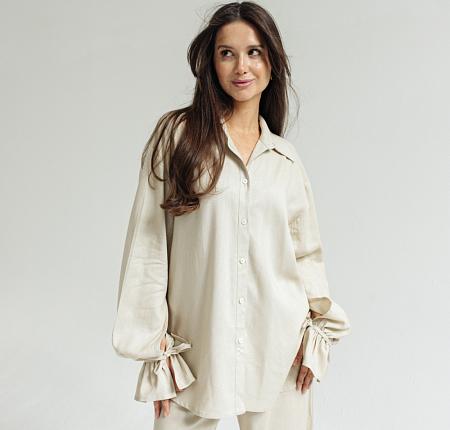 Рубашка "Дакота" Бежевый