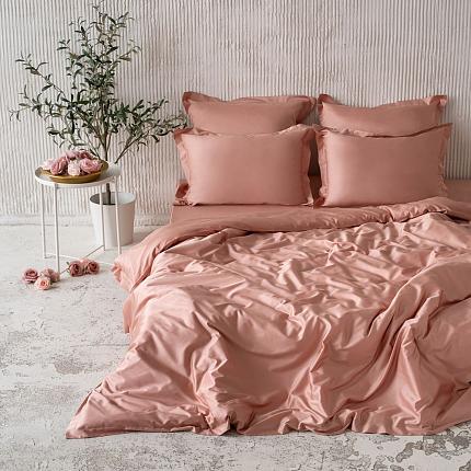 Комплект постельного белья "Киа" Бежево-розовый