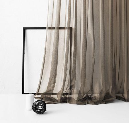 Портьера "Грик" Коричневый