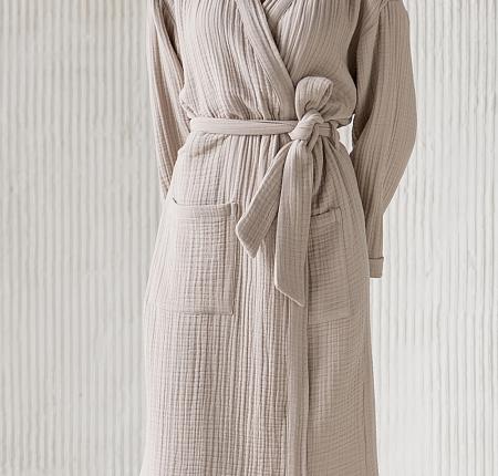 Халат "Шифу" Бежевый