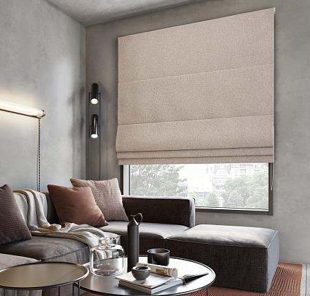 Римская штора "Лайм" Бежевый