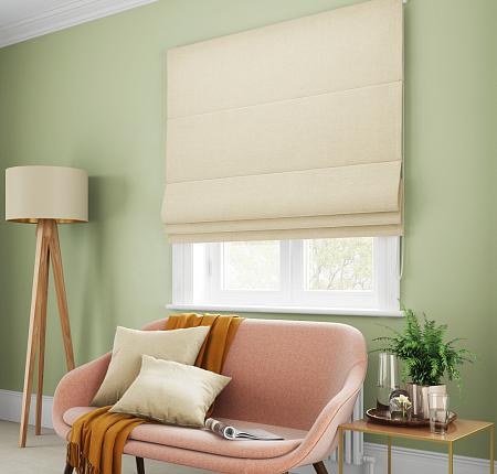 Римская штора "Билли" Кремовый