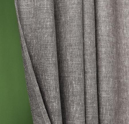 Комплект штор с подхватами "Конни" Темно-серый