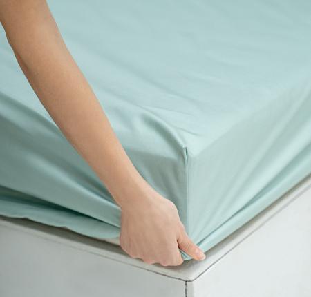 Простыня на резинке "Ферги" Мятный