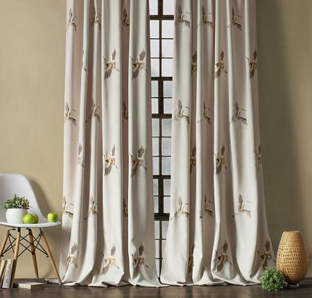 Комплект штор "Аника" Кремовый
