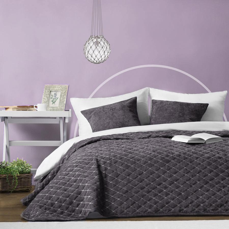 Покрывало "Тина" Темно-серый