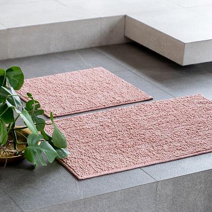 Комплект ковриков для ванны "Памп" Розовый