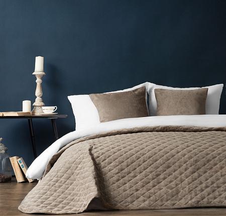 Покрывало "Тина" Темно-бежевый