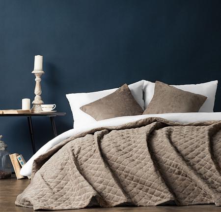 Покрывало "Тина" Темно-бежевый