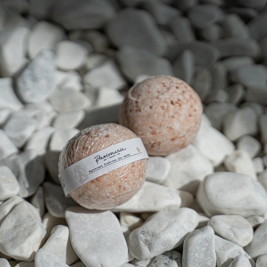 Шар для ванны с соком кокоса Бежевый