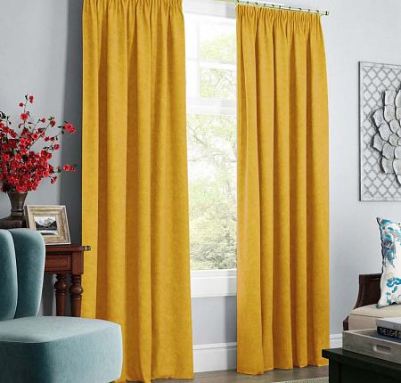 Комплект штор "Тина" Желтый
