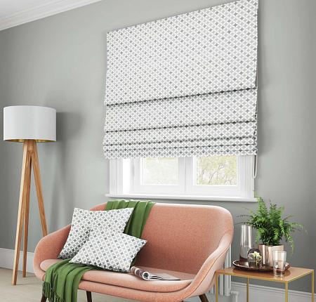 Римская штора "Нэнси" Серый