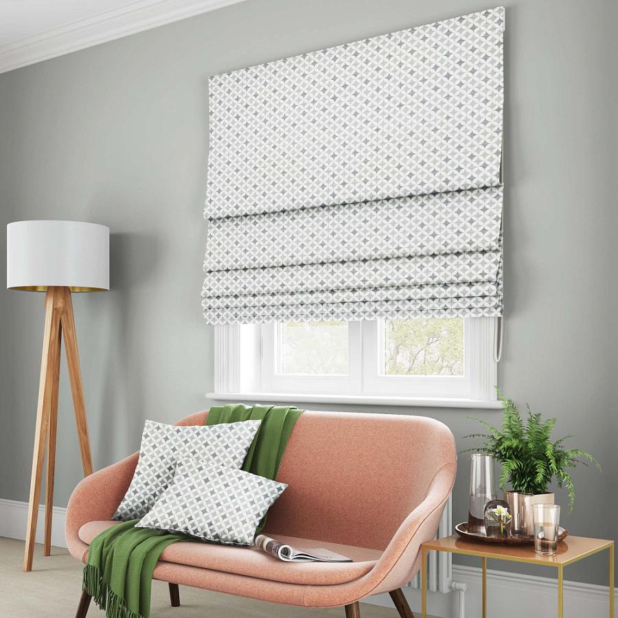 Римская штора "Нэнси" Серый