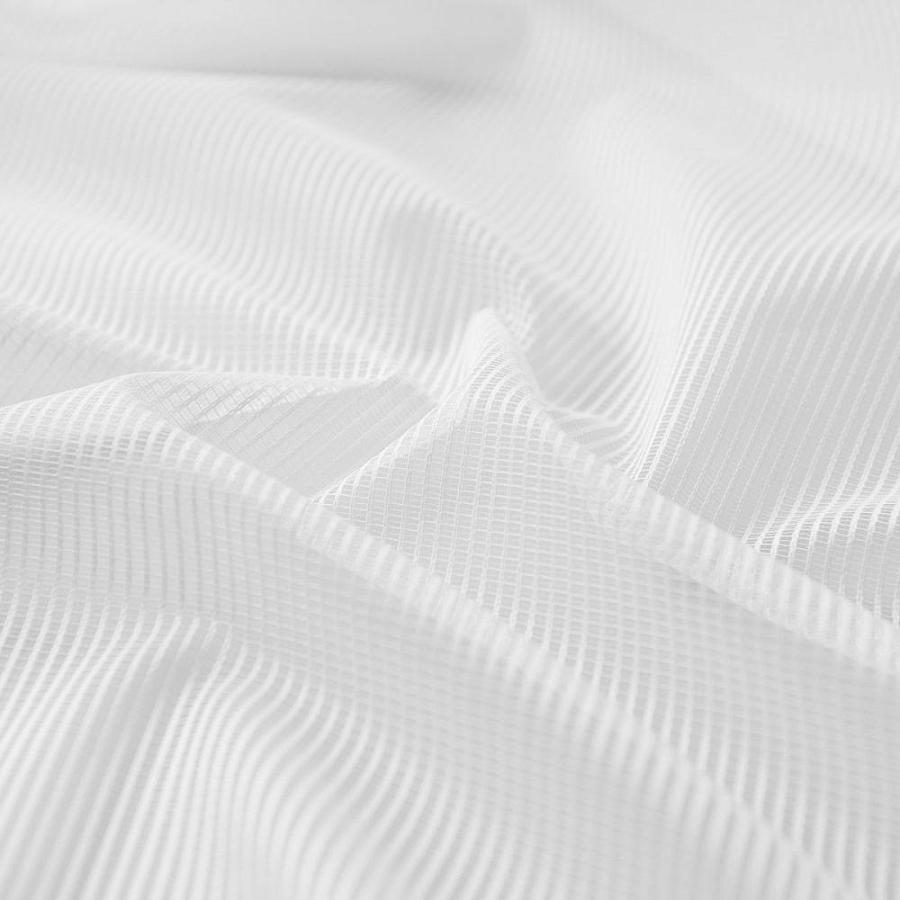 Декоративная ткань с утяжелителем "Лайнс" Белый