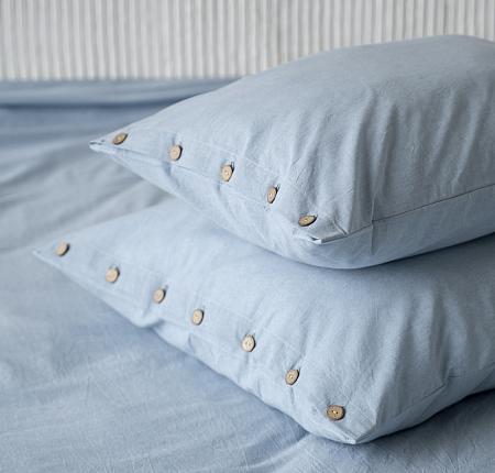 Комплект наволочек "Бойл" Голубой