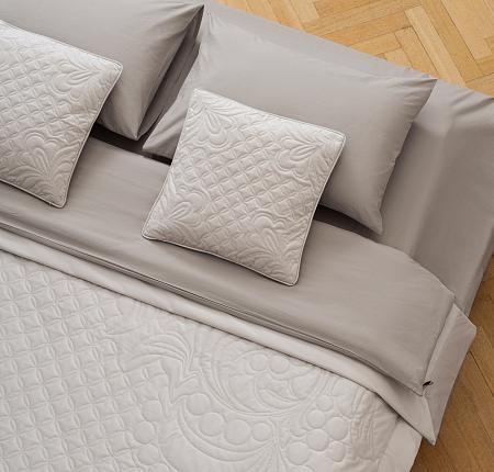 Покрывало с наволочками "Узорье" Айвори